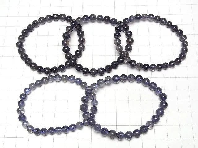 アイオライトAA++ ラウンド5mm 1連(ブレス)