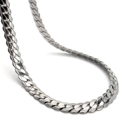 ステンレス ハワイアンチェーンネックレス