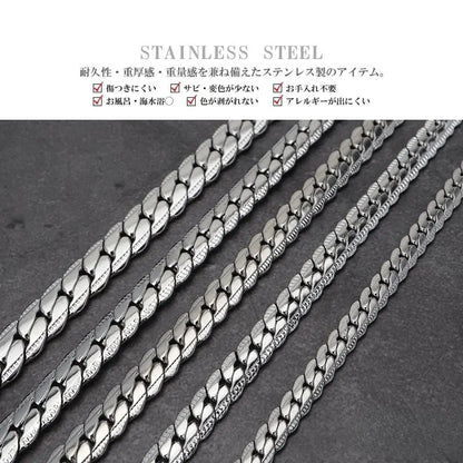 ステンレス ハワイアンチェーンネックレス