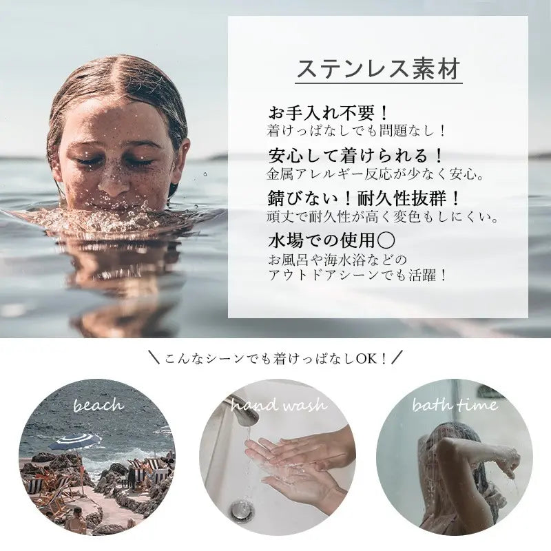 大ぶり ゆがみリング 2色