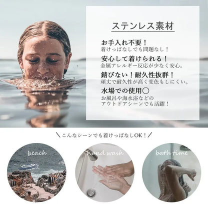 大ぶり ゆがみリング 2色