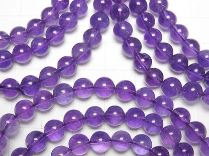 アメジストAAA ラウンド6mm 1連(ブレス）
