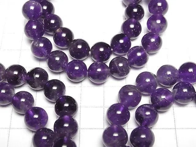 アメジストAA ラウンド10mm 1連(ブレス)