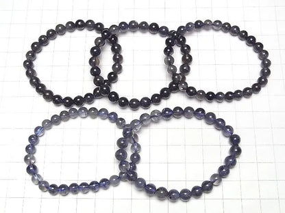 アイオライトAA++ ラウンド5mm 1連(ブレス)