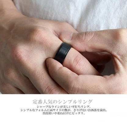 純チタン製 シンプルリング 10mm