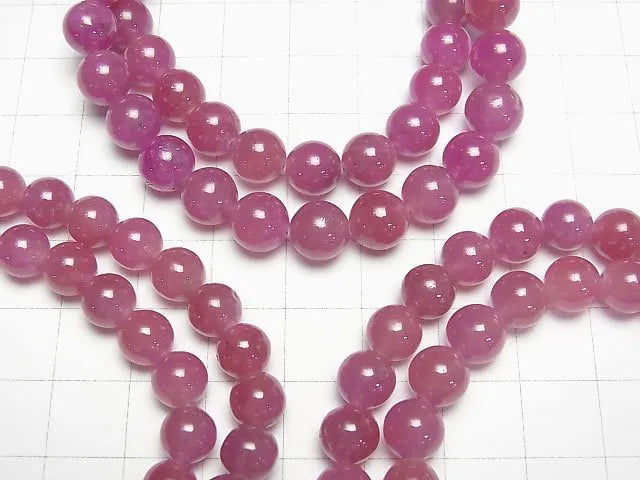 ピンクサファイアAA++ ラウンド7~8mm 1連(ブレス)
