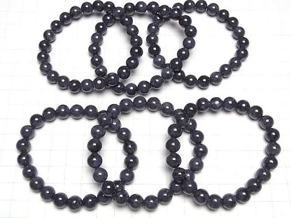 サファイアAAA- ラウンド8.5mm 1連(ブレス)