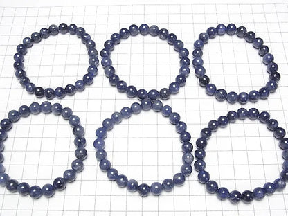 モザンビーク産サファイアAA++ ラウンド8mm 1連(ブレス)