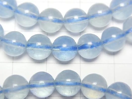 アクアマリンAAA- ラウンド7mm 1連(ブレス)