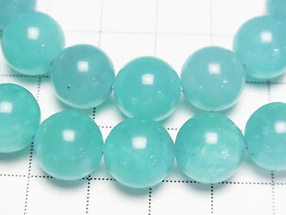 ウイグル産アマゾナイトシリカAA++ ラウンド11.5mm 1連(ブレス)