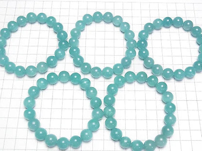 ウイグル産アマゾナイトシリカAA++ ラウンド11.5mm 1連(ブレス)