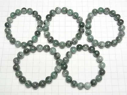 ブラジル産エメラルドAA+ ラウンド10.5mm 1連(ブレス)