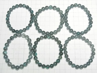 ブルーアパタイトAA ラウンド8mm 1連(ブレス)