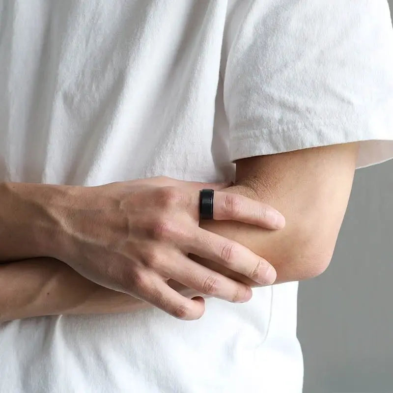 純チタン製 シンプルリング 10mm