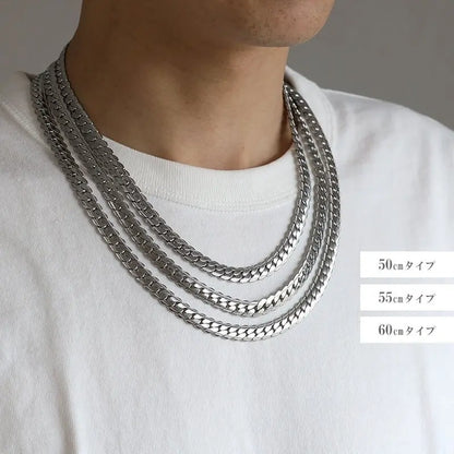 ステンレス ハワイアンチェーンネックレス