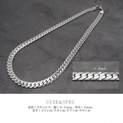 ステンレス ハワイアンチェーンネックレス