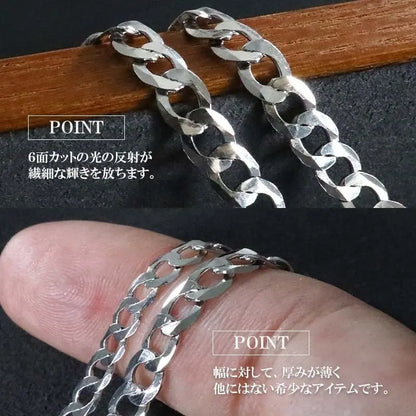 S925 喜平チェーンネックレス 幅2種類