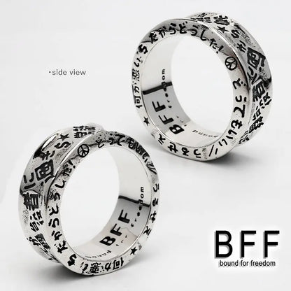 RAKUGAKIリング ネックレス