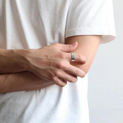 シルバー925 太陽神モチーフのリング