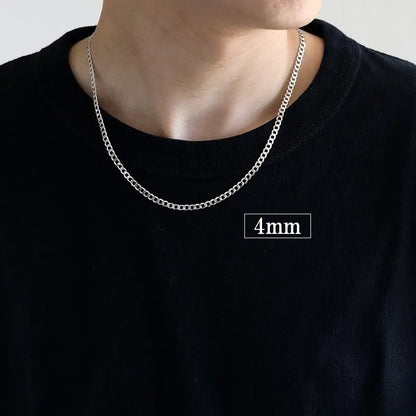 S925 喜平チェーンネックレス 幅2種類