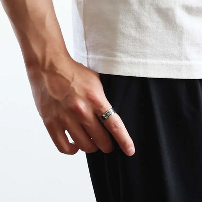 シルバー925 太陽神モチーフのリング