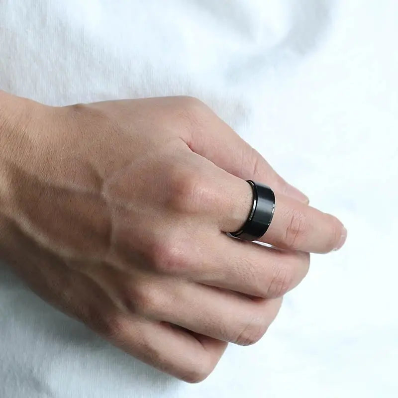 純チタン製 シンプルリング 10mm