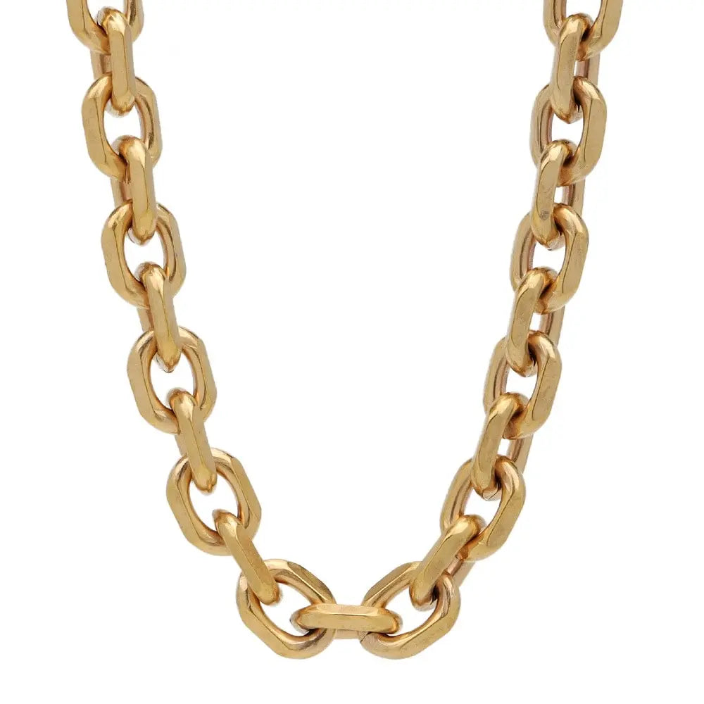 チタン 小豆チェーン幅7mm