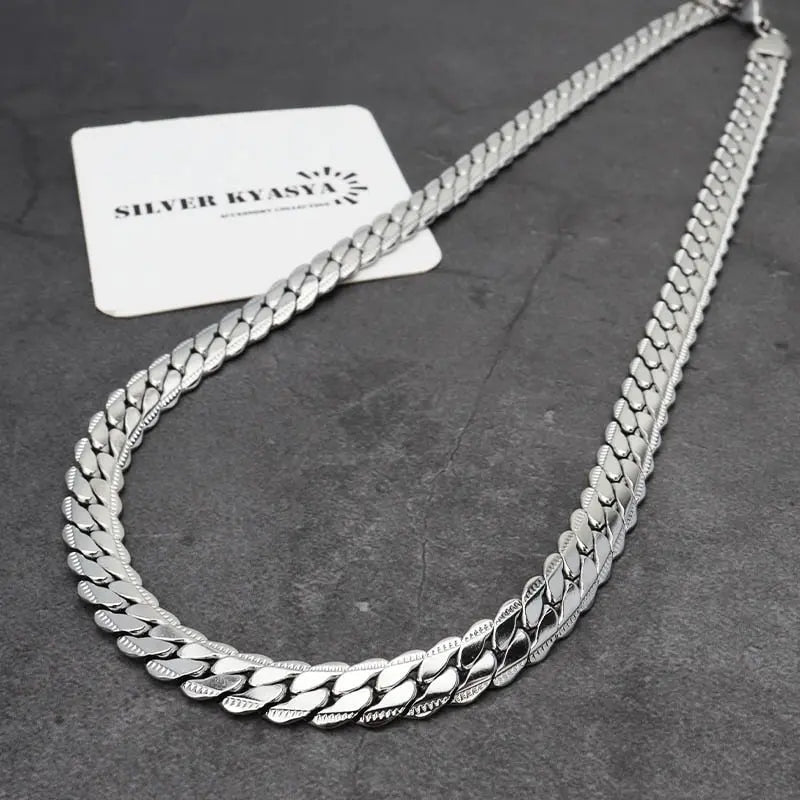 ステンレス ハワイアンチェーンネックレス