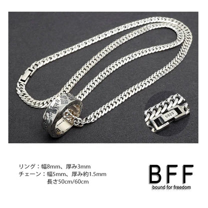 RAKUGAKIリング ネックレス