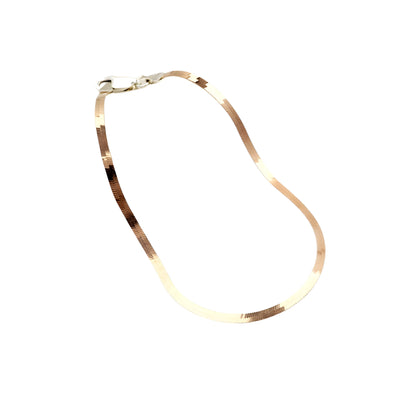 S925 スネークチェーン ブレスレット