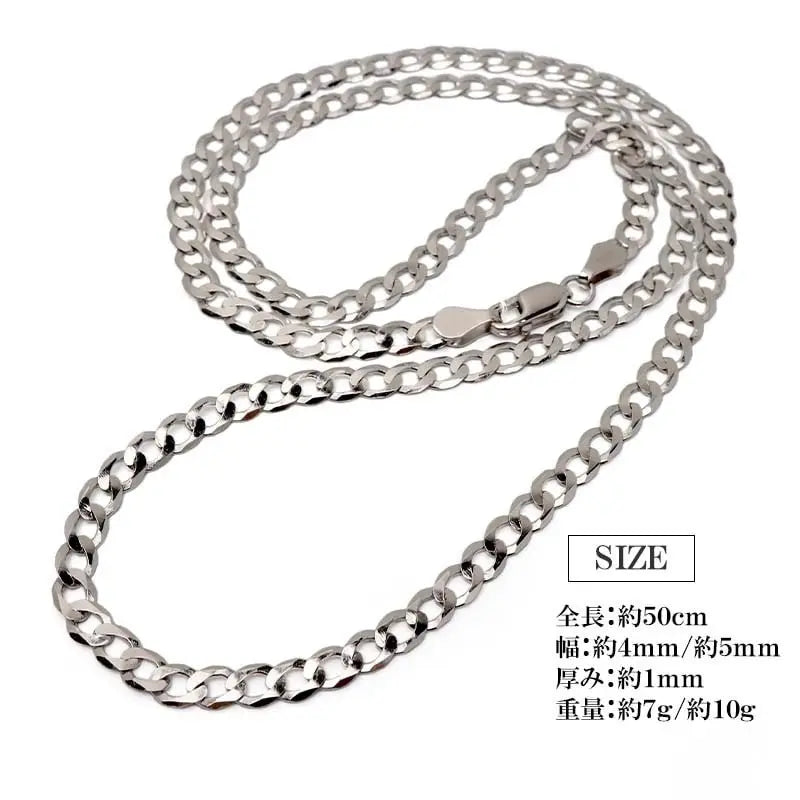 S925 喜平チェーンネックレス 幅2種類