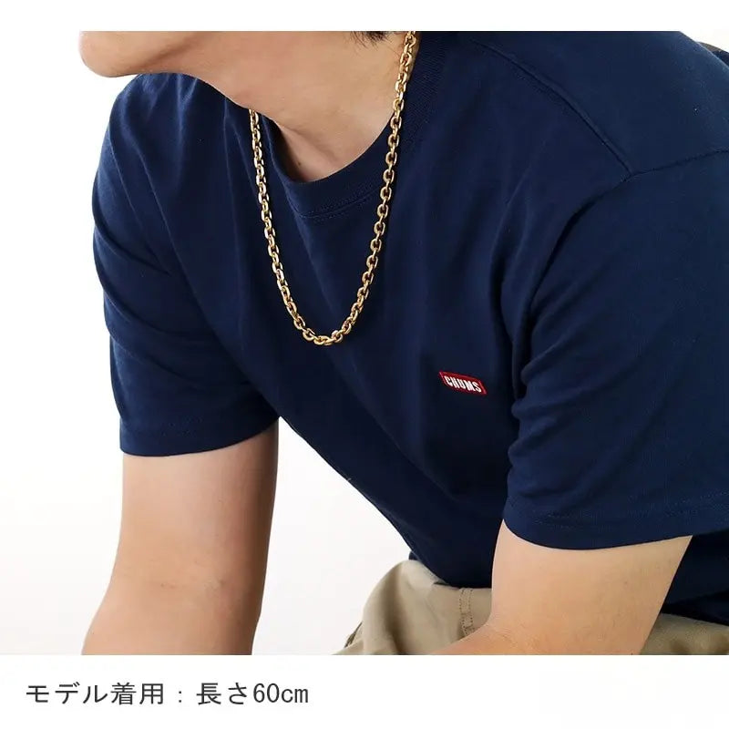 チタン 小豆チェーン幅7mm