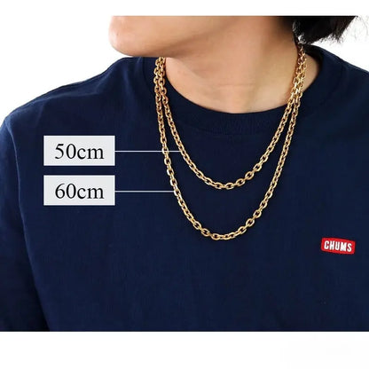 チタン 小豆チェーン幅7mm