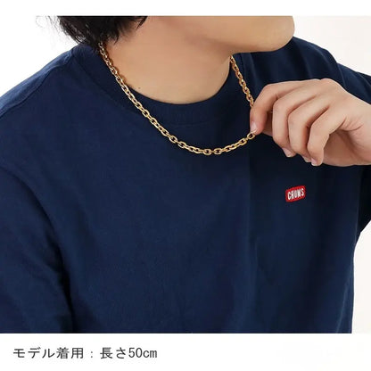 チタン 小豆チェーン幅7mm