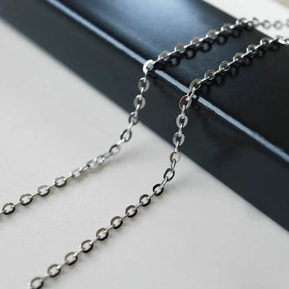 シルバー925 メビウスリングネックレス