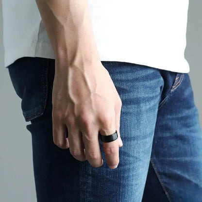 純チタン製 シンプルリング 10mm